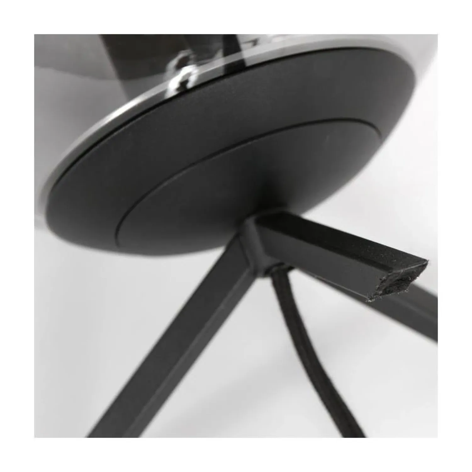 Steinmex Tafellampen|Maya 1-lichts Tafellamp 20cm Smoke