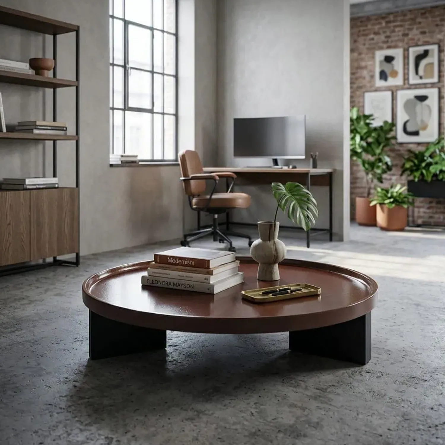 Eleonora Salontafels|Mayson Salontafel rood 120 cm