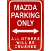 Cavetown Metalen Borden|Mazda Parking only - metalen bord