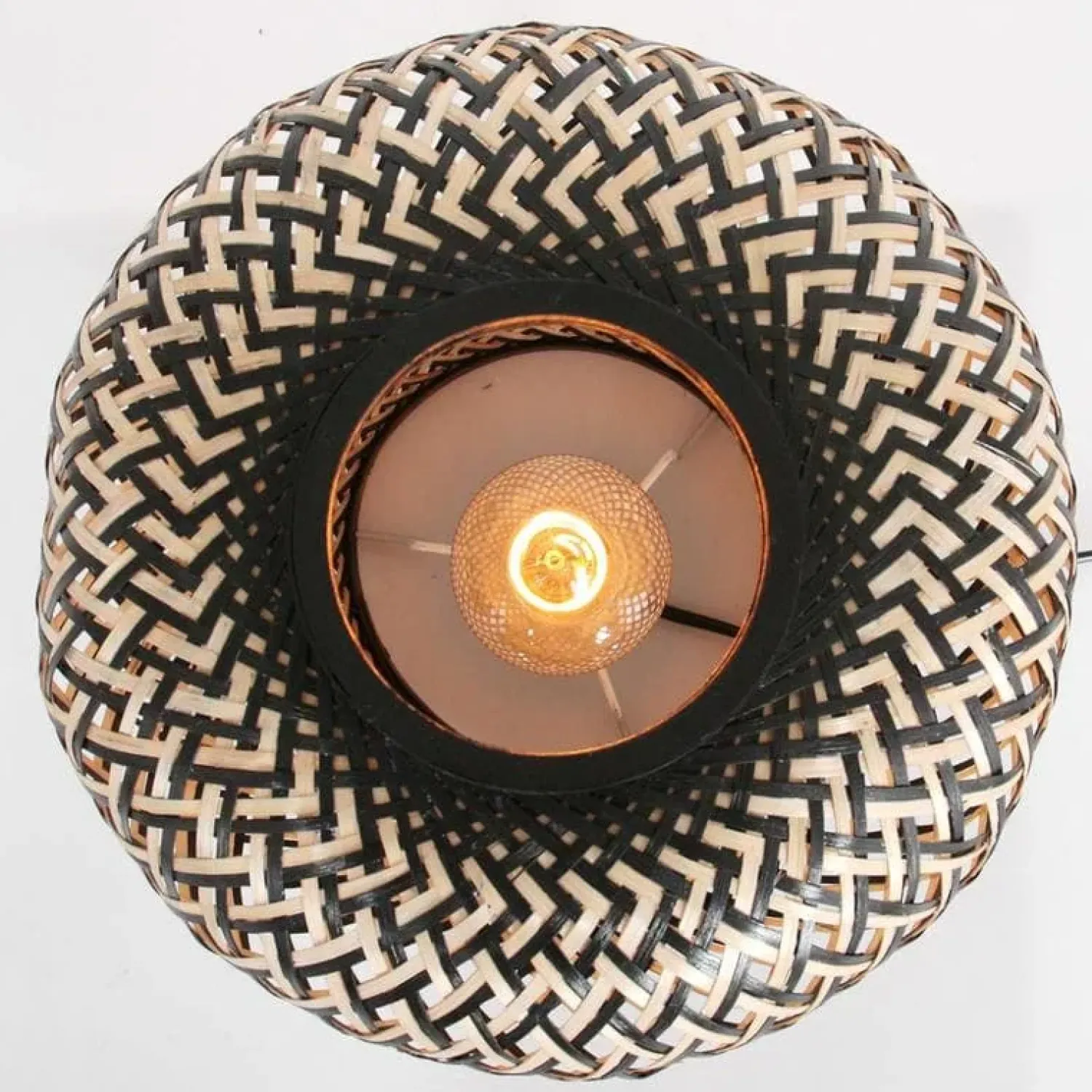 Steinmex Tafellampen|Maze 1-lichts Tafellamp donker hout