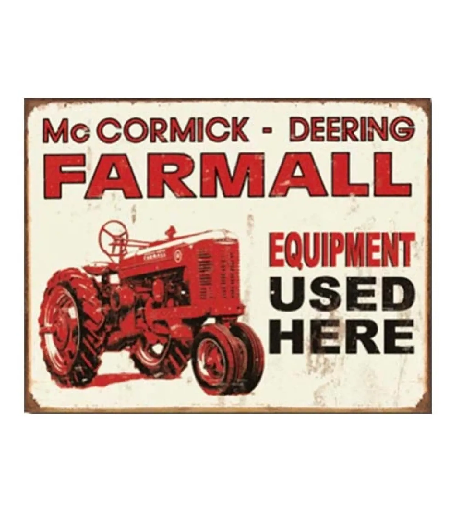 Metal Signs Metalen Borden|McCormick Farmall Deering - metalen bord