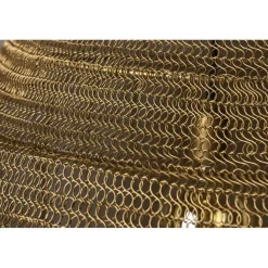 Dutchbone Hanglampen|Meezan 1-lichts Hanglamp Goud 50cm