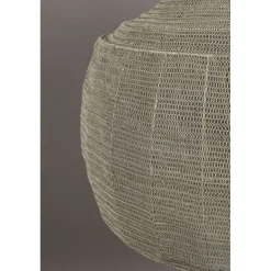 Dutchbone Hanglampen|Meezan 1-lichts Hanglamp Grijs 70cm