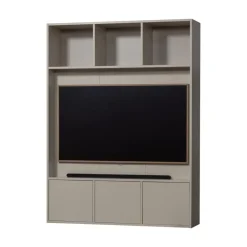 WOOOD Vakkenkasten|Industriele Kasten|Meggy Cinewall grenen dust 160 cm