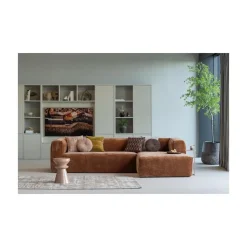 WOOOD Wandkasten|Industriele Kasten|Meggy Smalle Wandkast grenen dust 55 cm