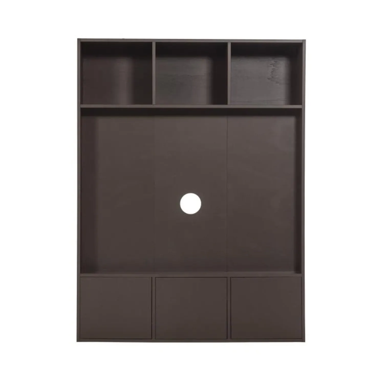WOOOD Industriele Kasten|Tv Meubels|Meggy Tv meubel Grenen Middenbruin 160cm