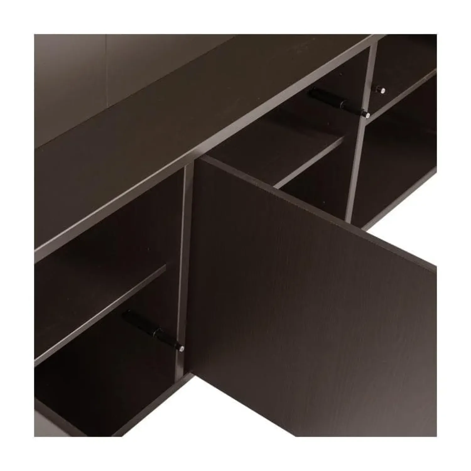WOOOD Industriele Kasten|Tv Meubels|Meggy Tv meubel Grenen Middenbruin 160cm