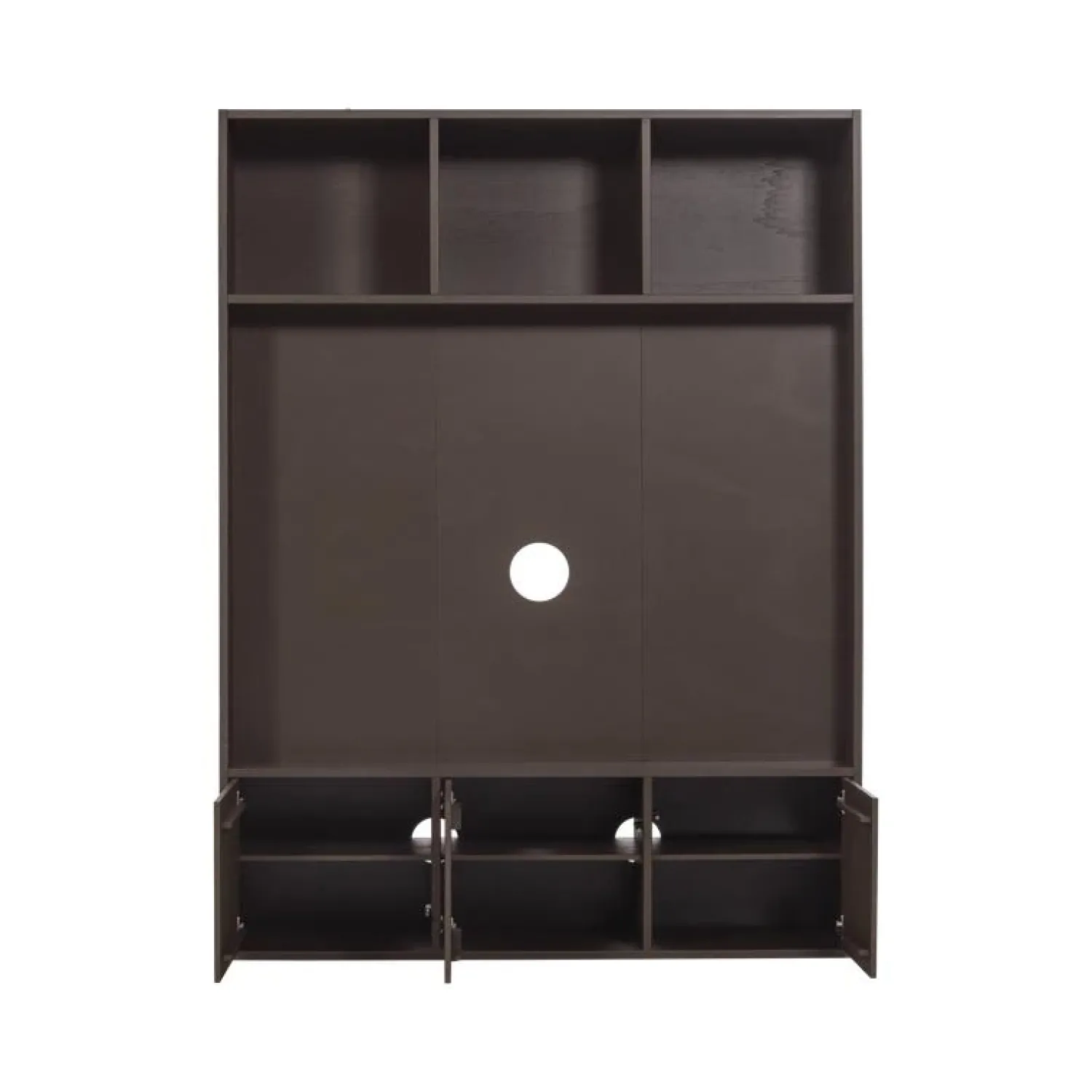 WOOOD Industriele Kasten|Tv Meubels|Meggy Tv meubel Grenen Middenbruin 160cm