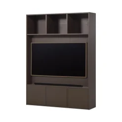 WOOOD Industriele Kasten|Tv Meubels|Meggy Tv meubel Grenen Middenbruin 160cm
