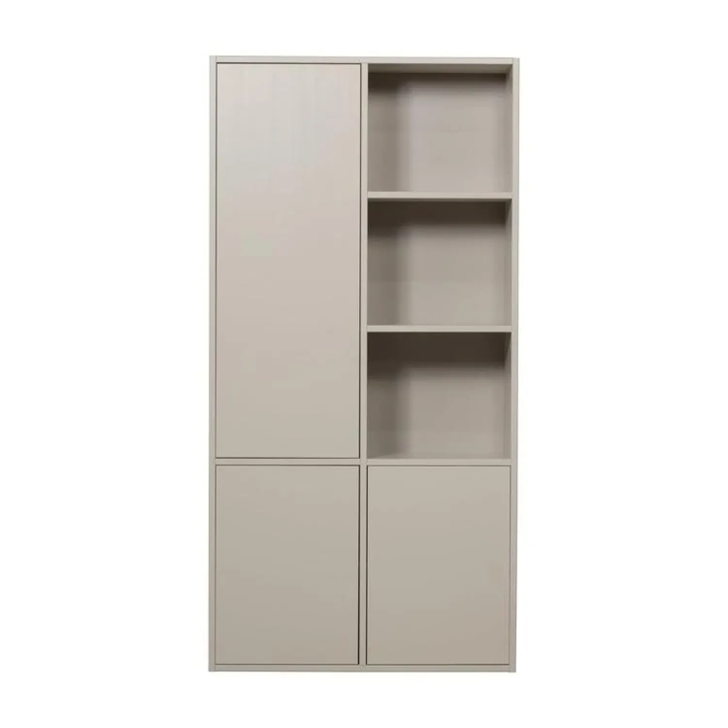 WOOOD Wandkasten|Industriele Kasten|Meggy Wandkast links grenen dust 108 cm