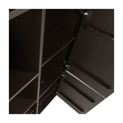 WOOOD Wandkasten|Industriele Kasten|Meggy Wandkast Rechts Grenen Middenbruin 108cm