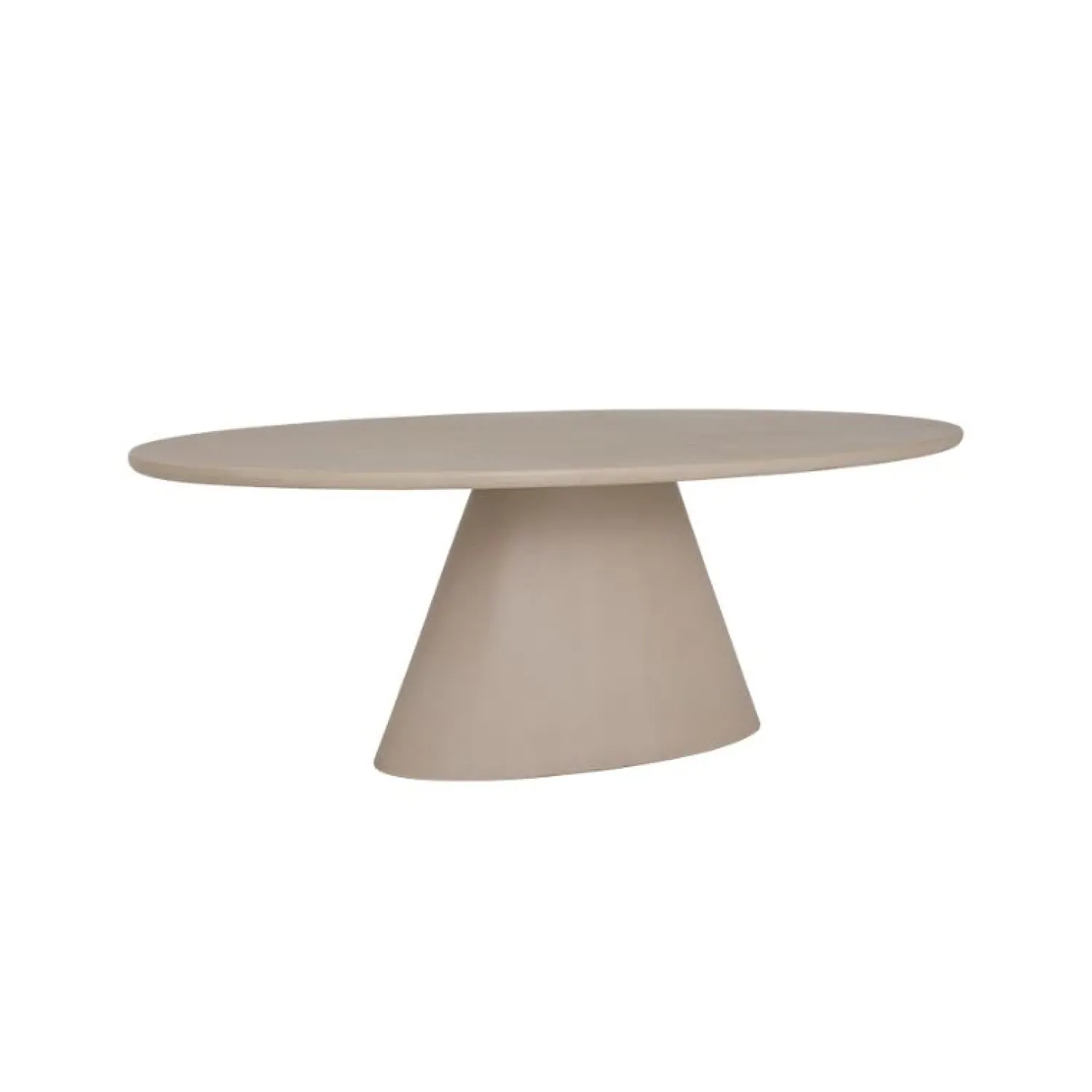 Tower living Eettafels|Mello Eettafel ovaal beige 220 cm