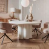 Tower living Eettafels|Melzo Eettafel rond wit 150cm