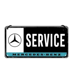 Metal Signs Metalen Borden|Mercedes service - metalen bord