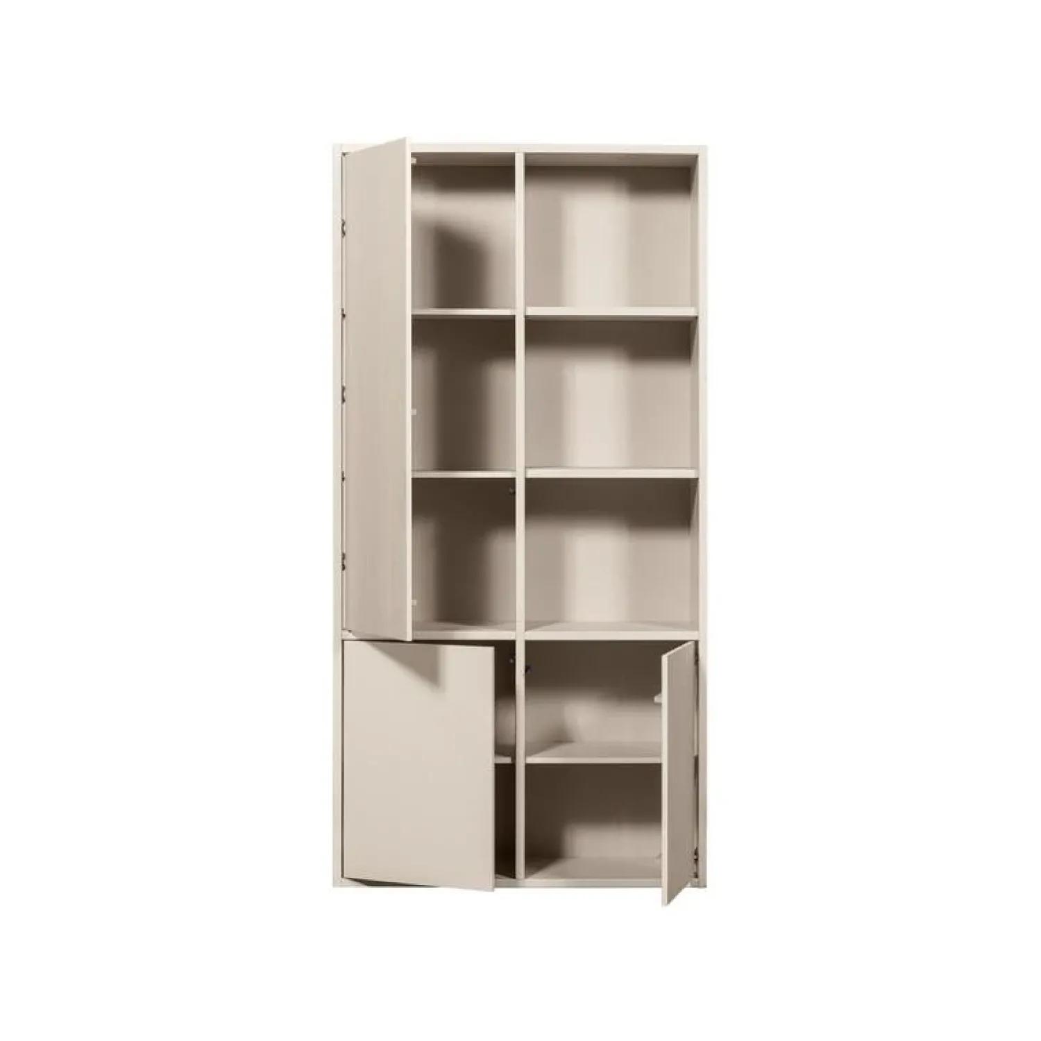 WOOOD Wandkasten|Industriele Kasten|Merel Opbergkast Dennenhout Dust 100cm