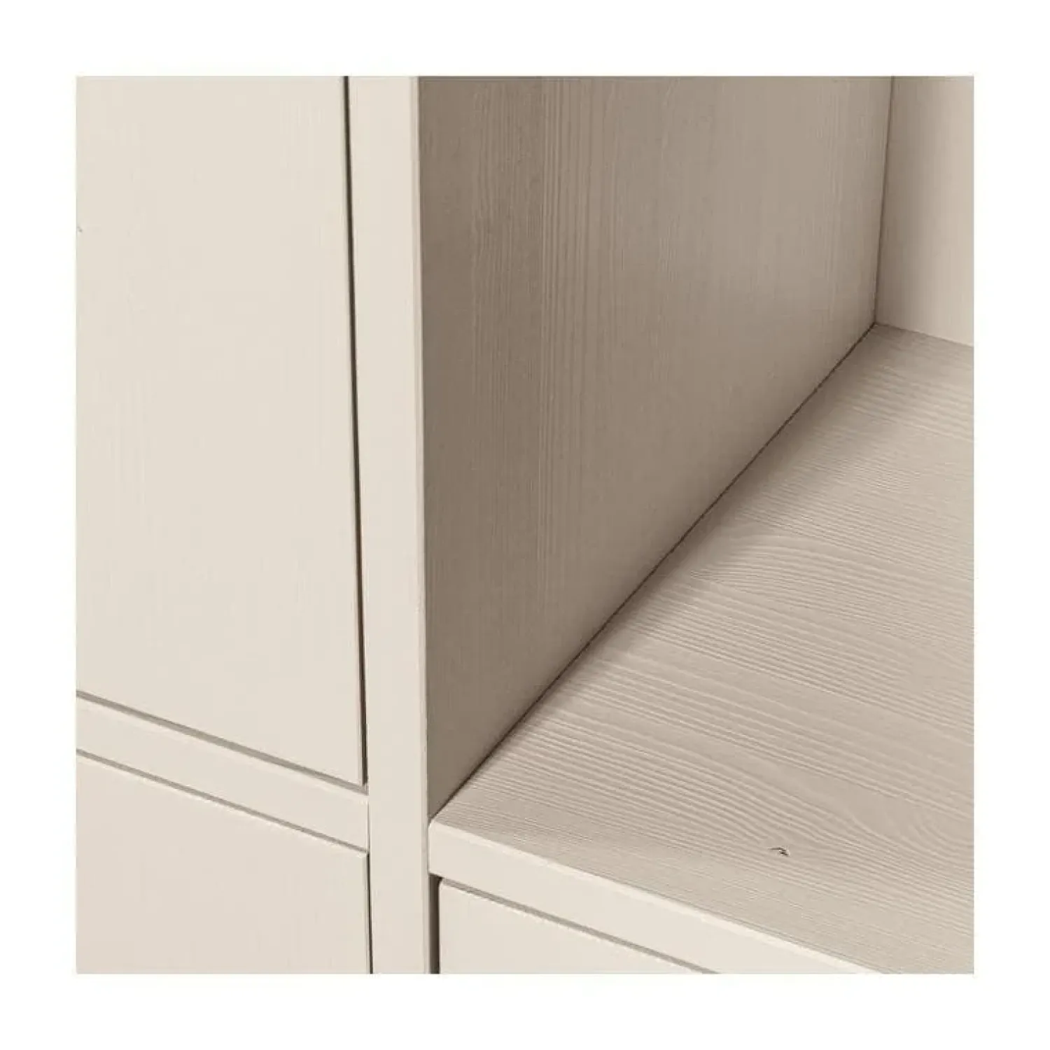 WOOOD Wandkasten|Industriele Kasten|Merel Opbergkast Dennenhout Dust 100cm