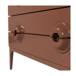 WOOOD Ladenkasten|Industriele Kasten|Merge Ladekast Eucalyptushout Oudroze 110cm