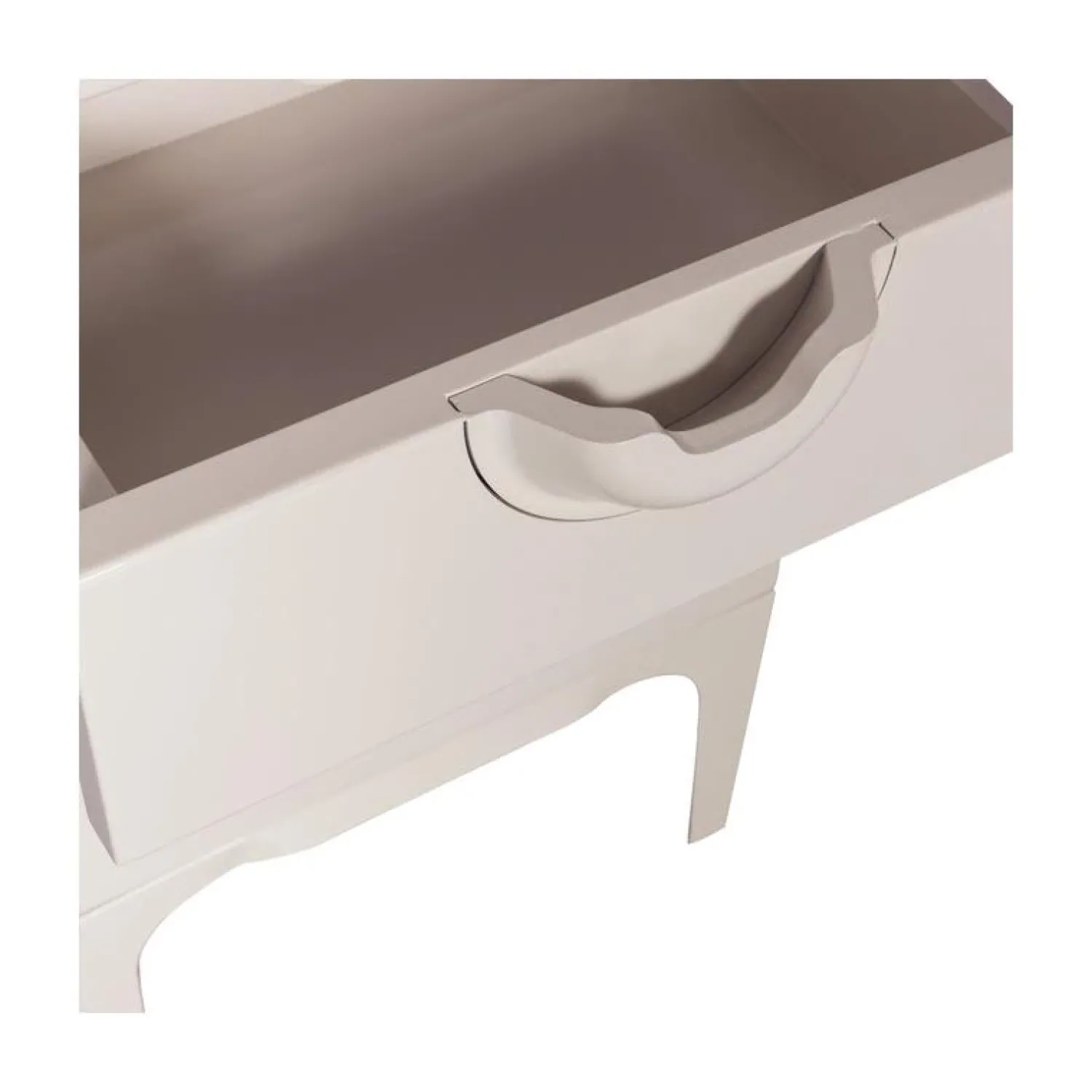 WOOOD Ladenkasten|Industriele Kasten|Merge Ladekast 4 Lades Eucalyptushout Greige 44cm