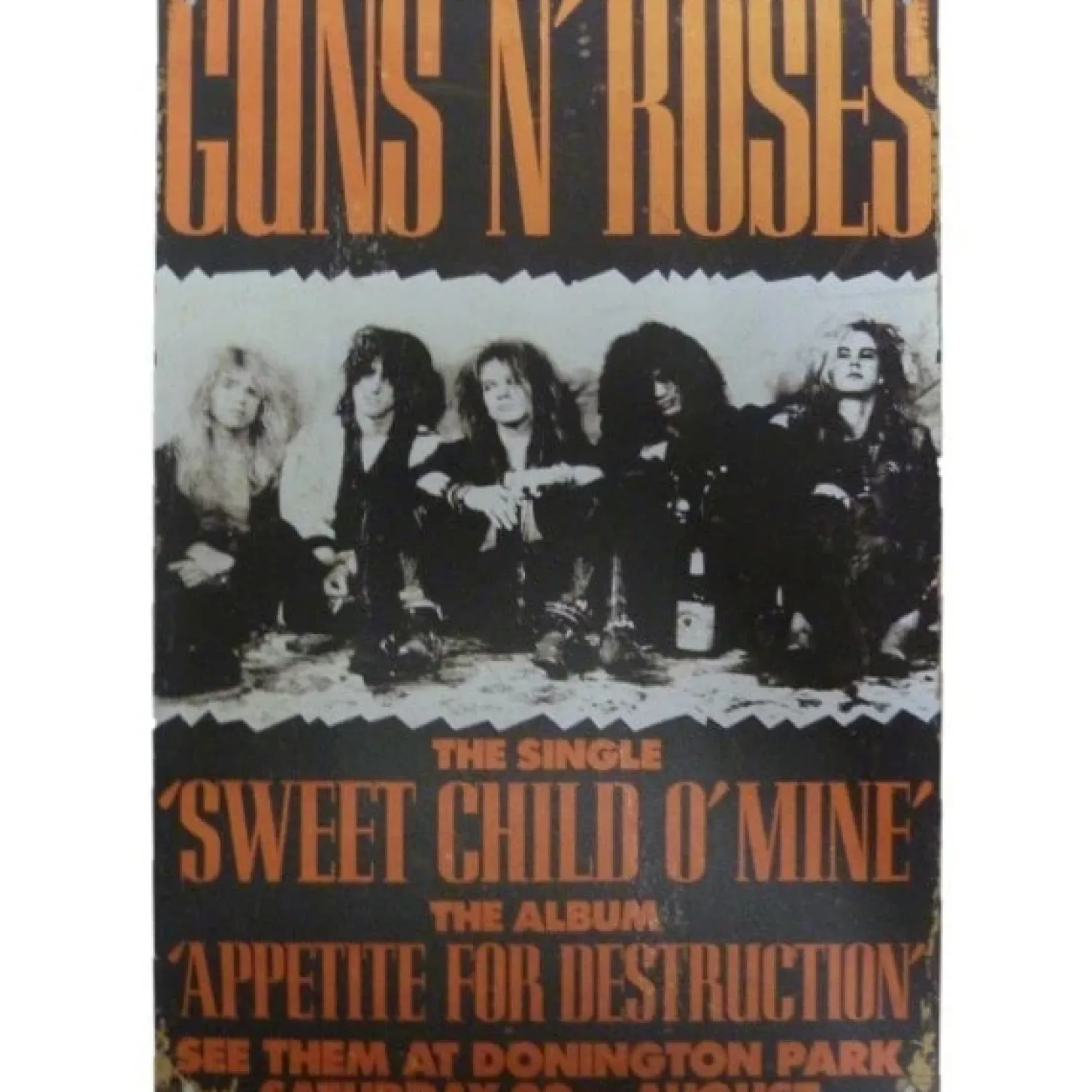 Metal Signs Metalen Borden|metalen bord Guns and Roses