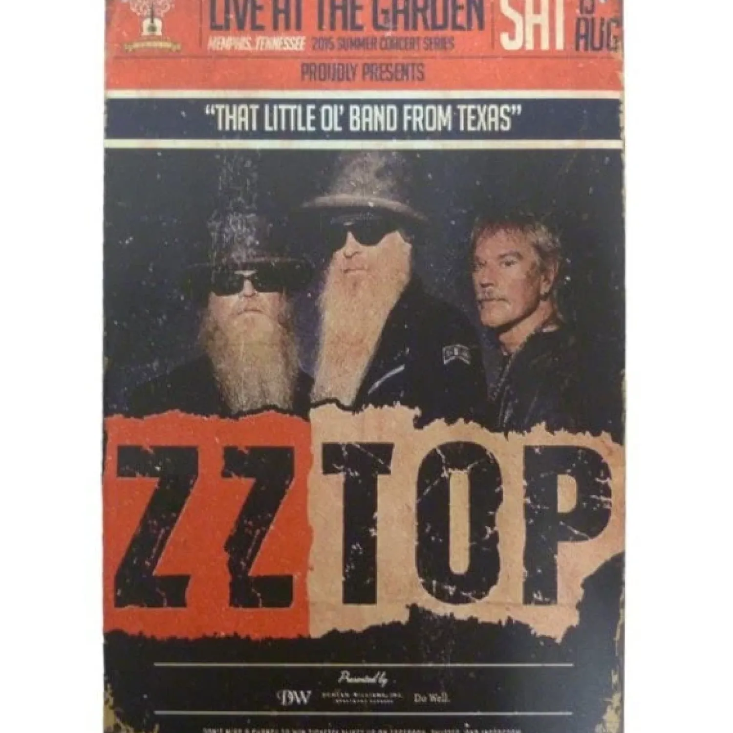 Metal Signs Metalen Borden|metalen bord ZZTop