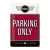 Metal Signs Metalen Borden|metalen parkeerbord Mini Cooper