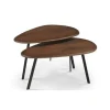 DPX Furniture Salontafels|Mette Salontafel set van 2 Bruin