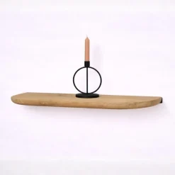 Vane Living Wandplanken|Wandplanken|Mette Wandplank zwevend Naturel 60cm