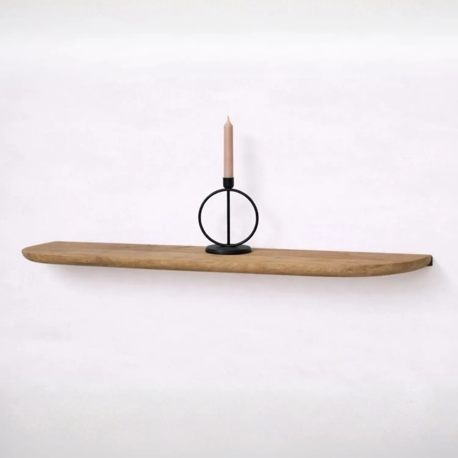 Vane Living Wandplanken|Wandplanken|Mette Wandplank zwevend Naturel 80cm