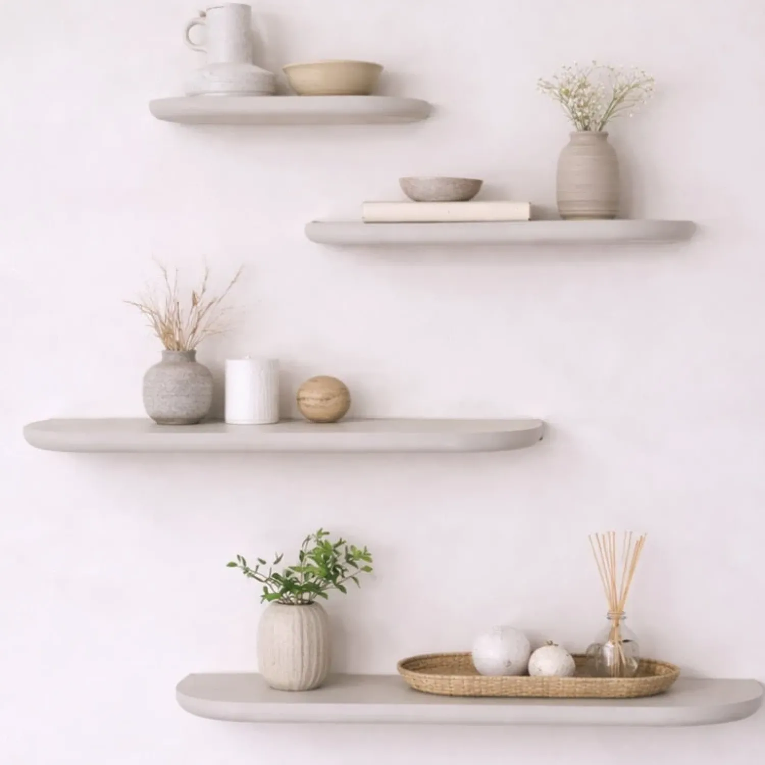 Vane Living Wandplanken|Wandplanken|Mette Wandplank zwevend Zand 140cm
