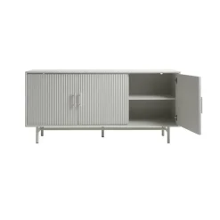 LykkeHome Dressoirs|Industriele Kasten|Miami Dressoir Greige 160cm