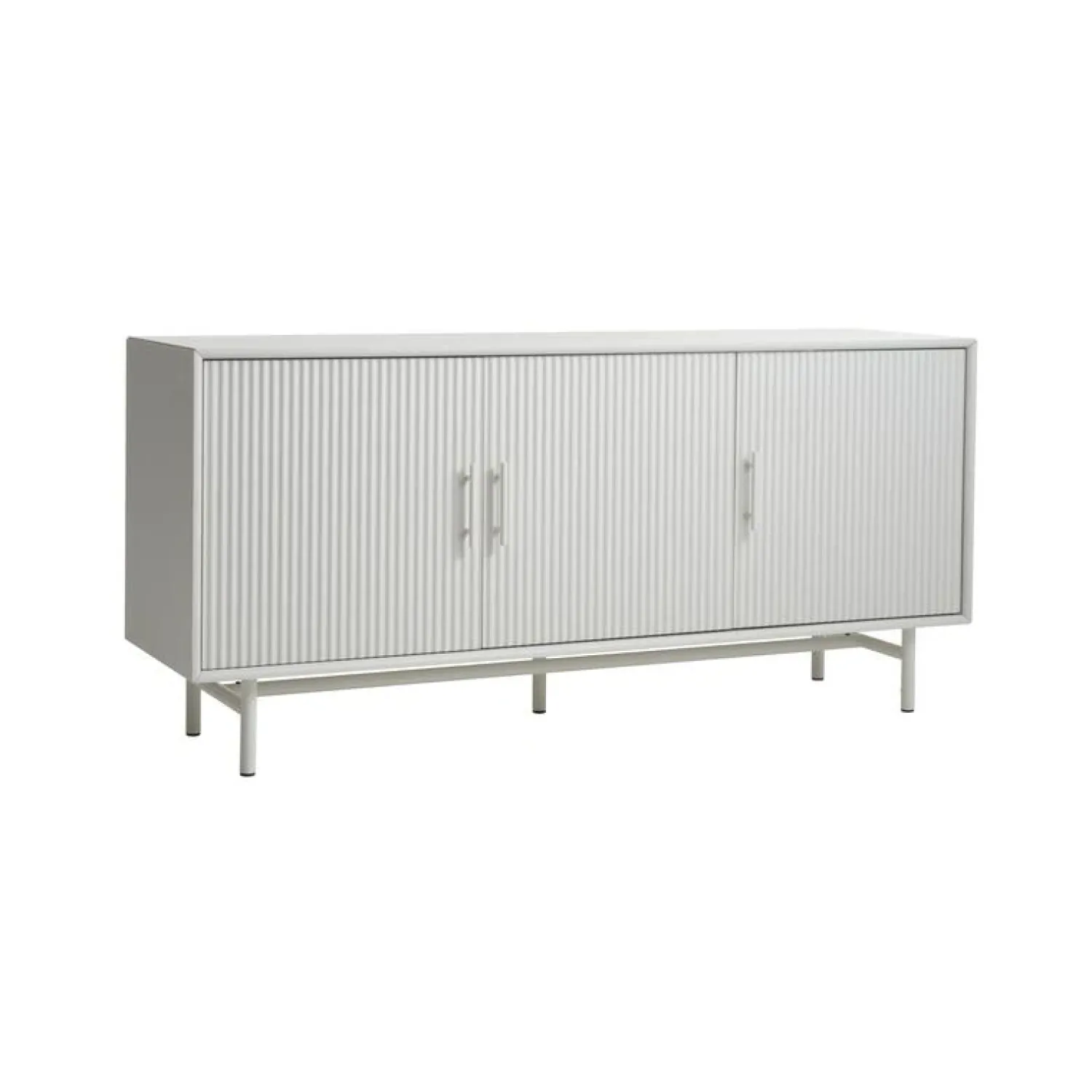 LykkeHome Dressoirs|Industriele Kasten|Miami Dressoir Greige 160cm