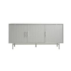 LykkeHome Dressoirs|Industriele Kasten|Miami Dressoir Greige 160cm