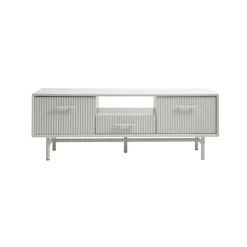LykkeHome Industriele Kasten|Tv Meubels|Miami Tv meubel Greige 140cm