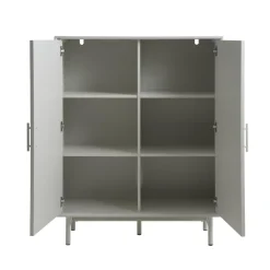LykkeHome Wandkasten|Industriele Kasten|Miami Wandkast Greige 100cm