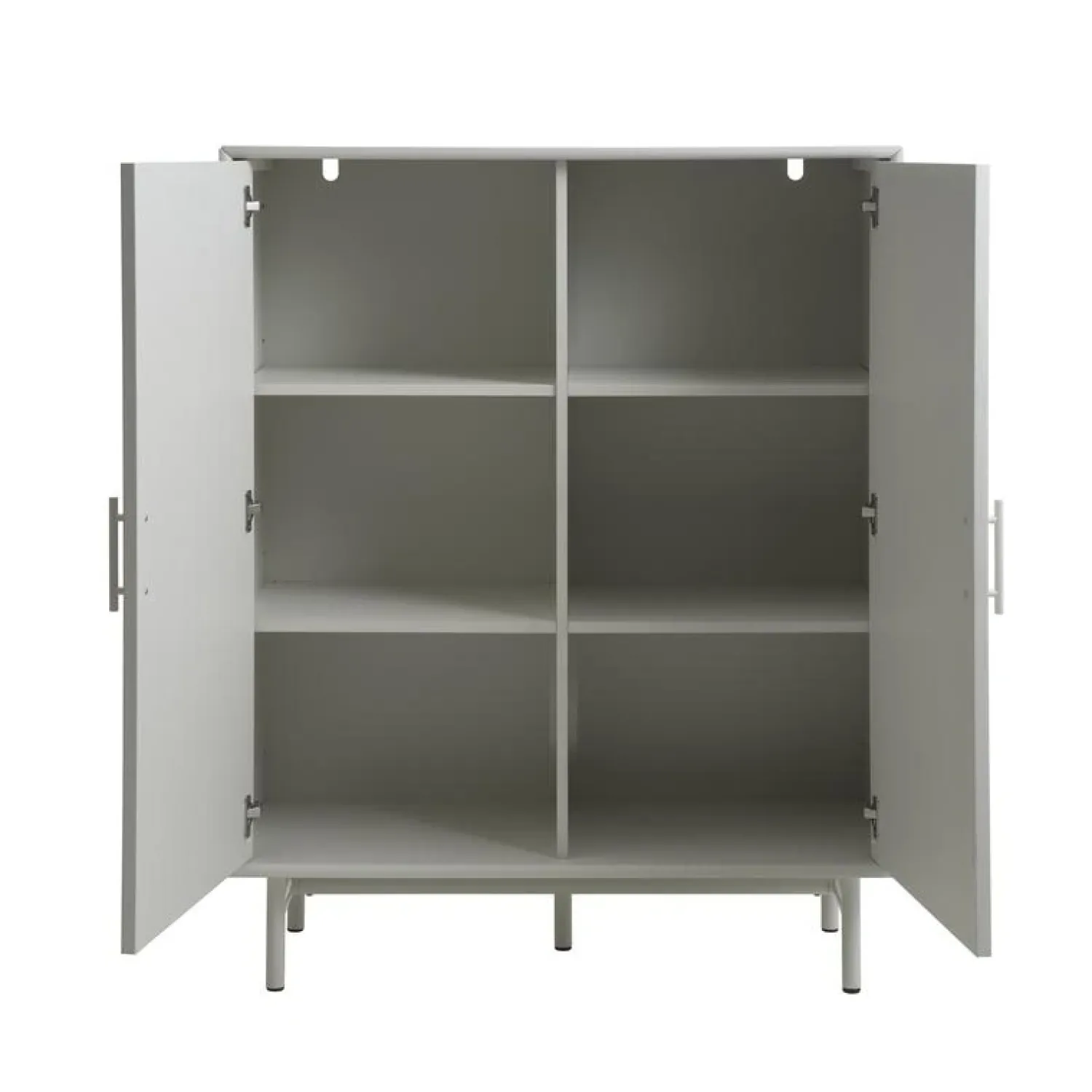 LykkeHome Wandkasten|Industriele Kasten|Miami Wandkast Greige 100cm