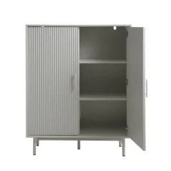 LykkeHome Wandkasten|Industriele Kasten|Miami Wandkast Greige 100cm