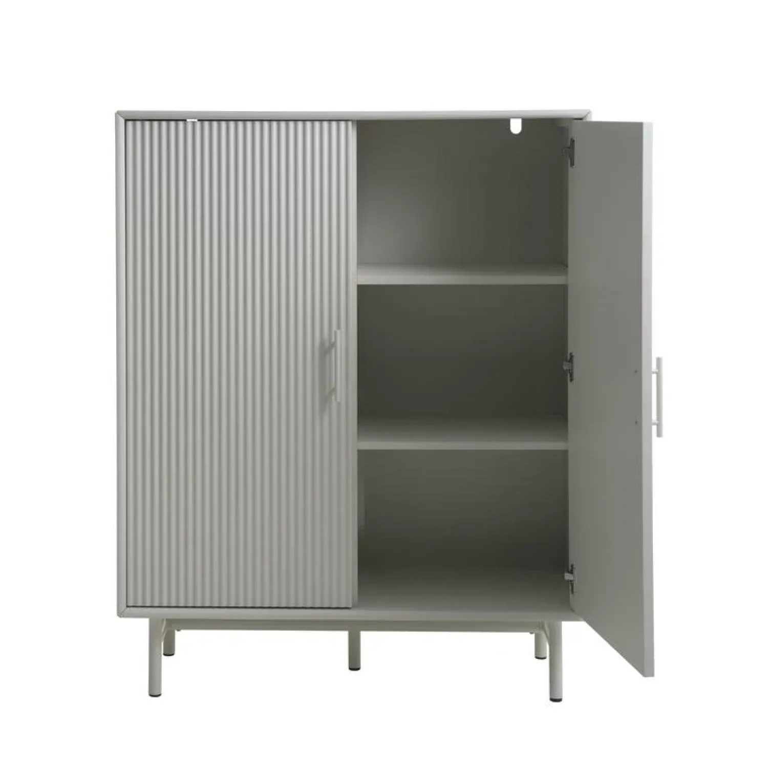 LykkeHome Wandkasten|Industriele Kasten|Miami Wandkast Greige 100cm