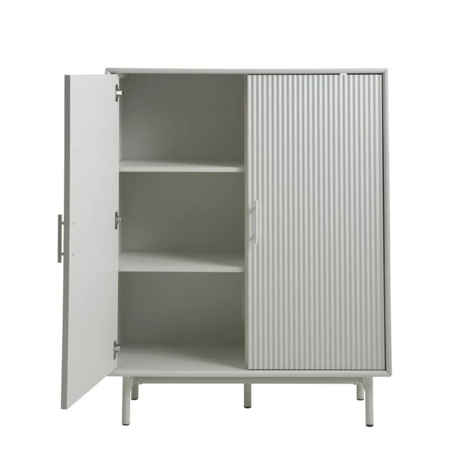 LykkeHome Wandkasten|Industriele Kasten|Miami Wandkast Greige 100cm