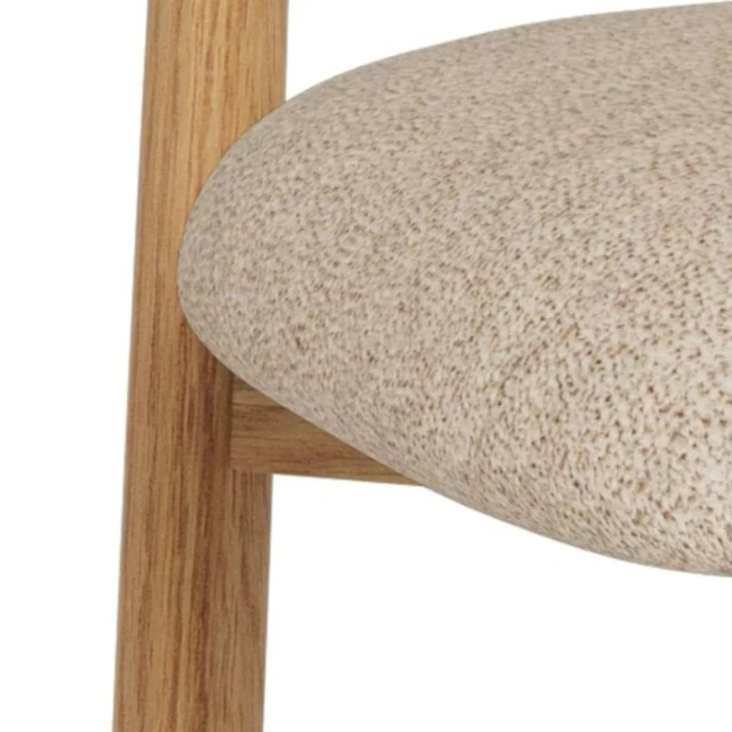 Nordhavn Eetkamerstoelen|Michael Eetkamerstoel eikenhout Beige