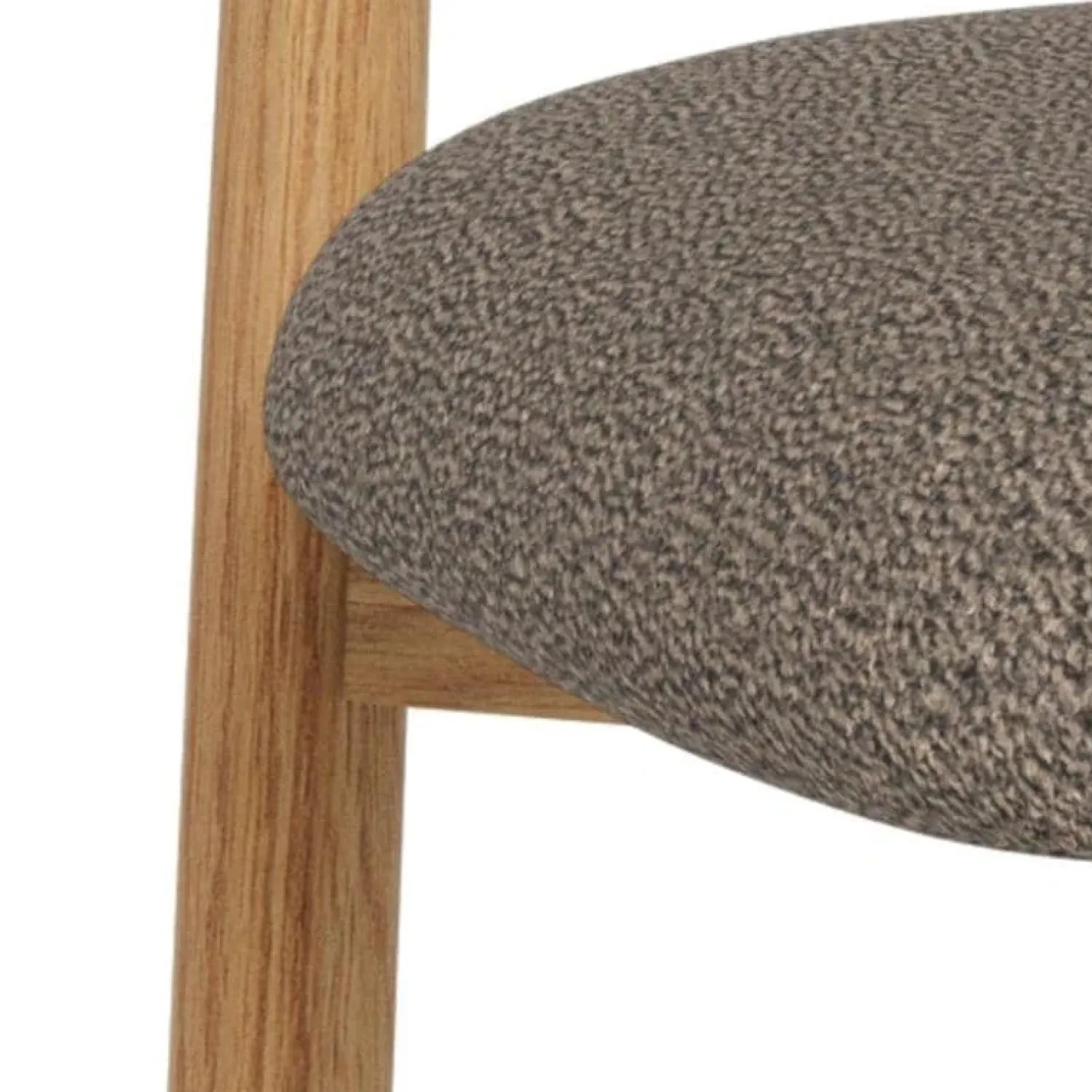 Nordhavn Eetkamerstoelen|Michael Eetkamerstoel eikenhout Taupe