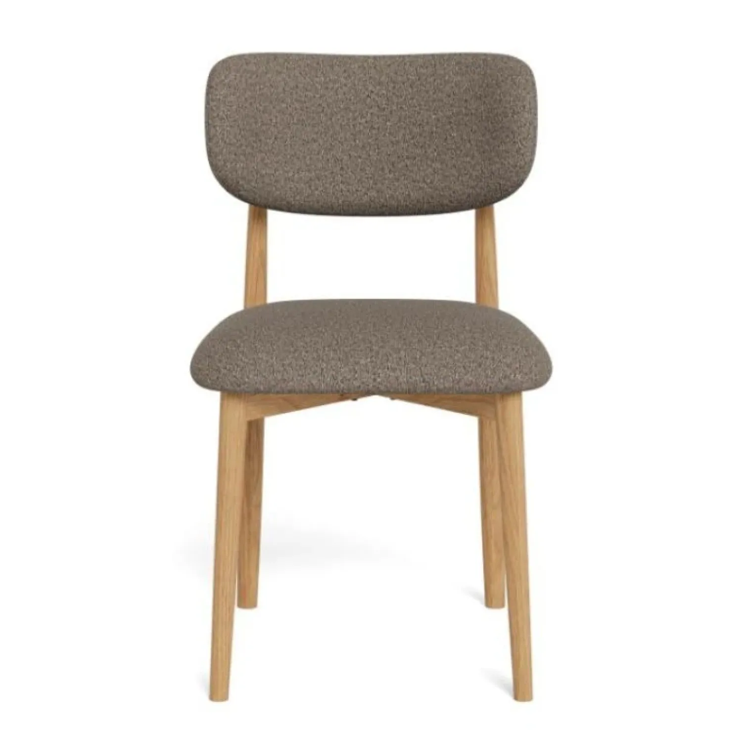 Nordhavn Eetkamerstoelen|Michael Eetkamerstoel eikenhout Taupe