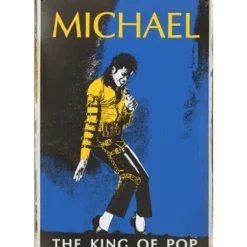 Cavetown Metalen Borden|Michael Jackson King of Pop - metalen bord