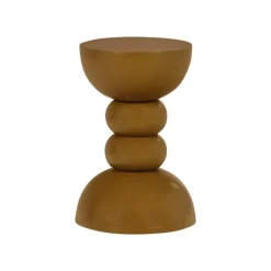WOOOD Bijzettafels|Miel Bijzettafel rond Honinggeel 35cm