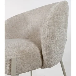 Mysons Eetkamerstoelen|Mika eetkamerstoel Taupe