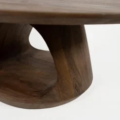 Mysons Salontafels|Mike Salontafel rond Walnoot Small 60cm