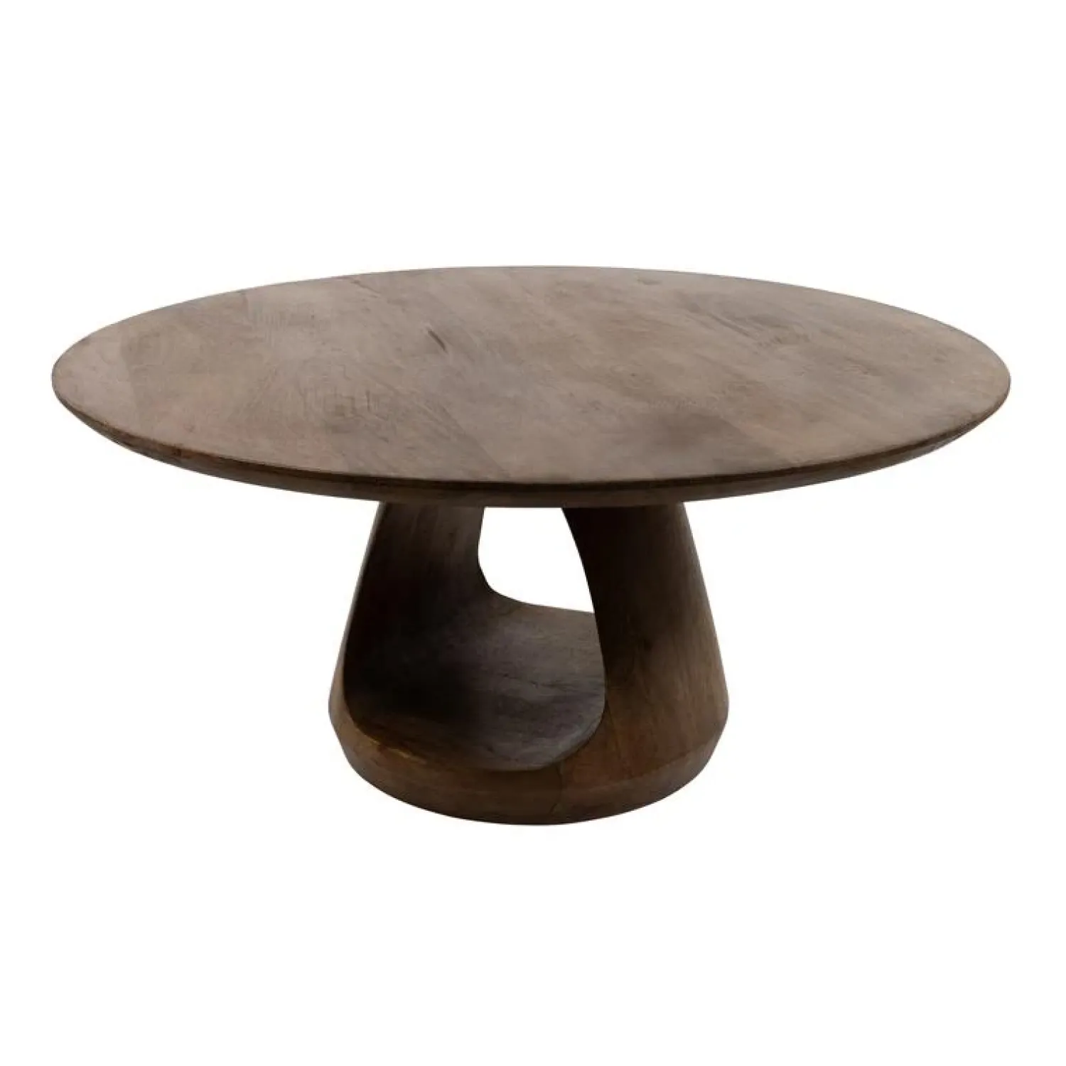 Mysons Salontafels|Mike Salontafel rond Walnoot Large 90cm