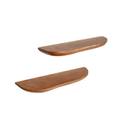 Furndea Wandplanken|Wandplanken|Miko Wandplanken Set van 2 Mangohout