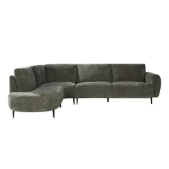 Label51 Hoekbanken|Milano Hoekbank Links Hunter 300cm
