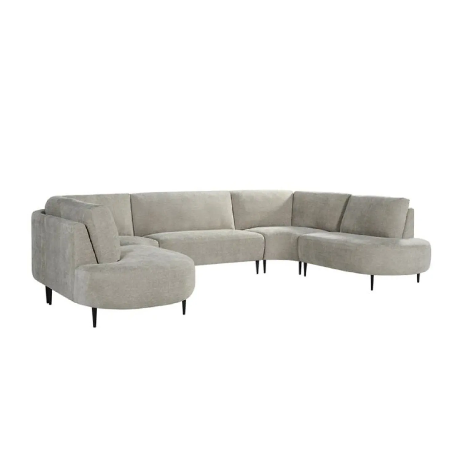 Label51 Hoekbanken|Loungebanken|Milano U-Bank Naturel 350cm