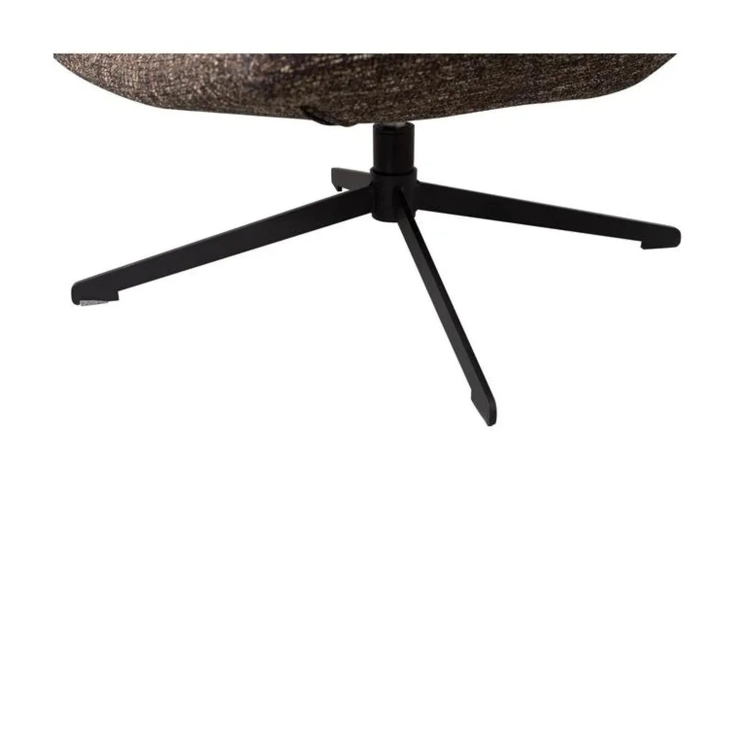 WOOOD Fauteuils|Milaro Draaifauteuil Bruin Melange
